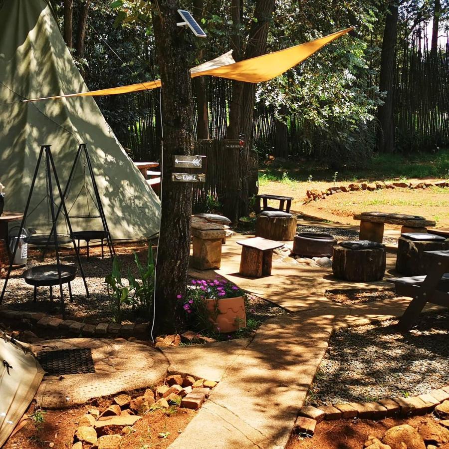 Nguni Moon Tepee Camp Hotel Underberg Exterior photo