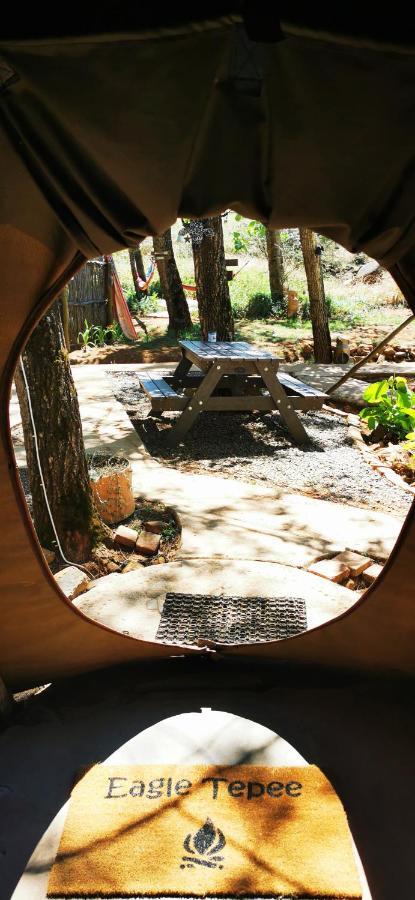 Nguni Moon Tepee Camp Hotel Underberg Exterior photo